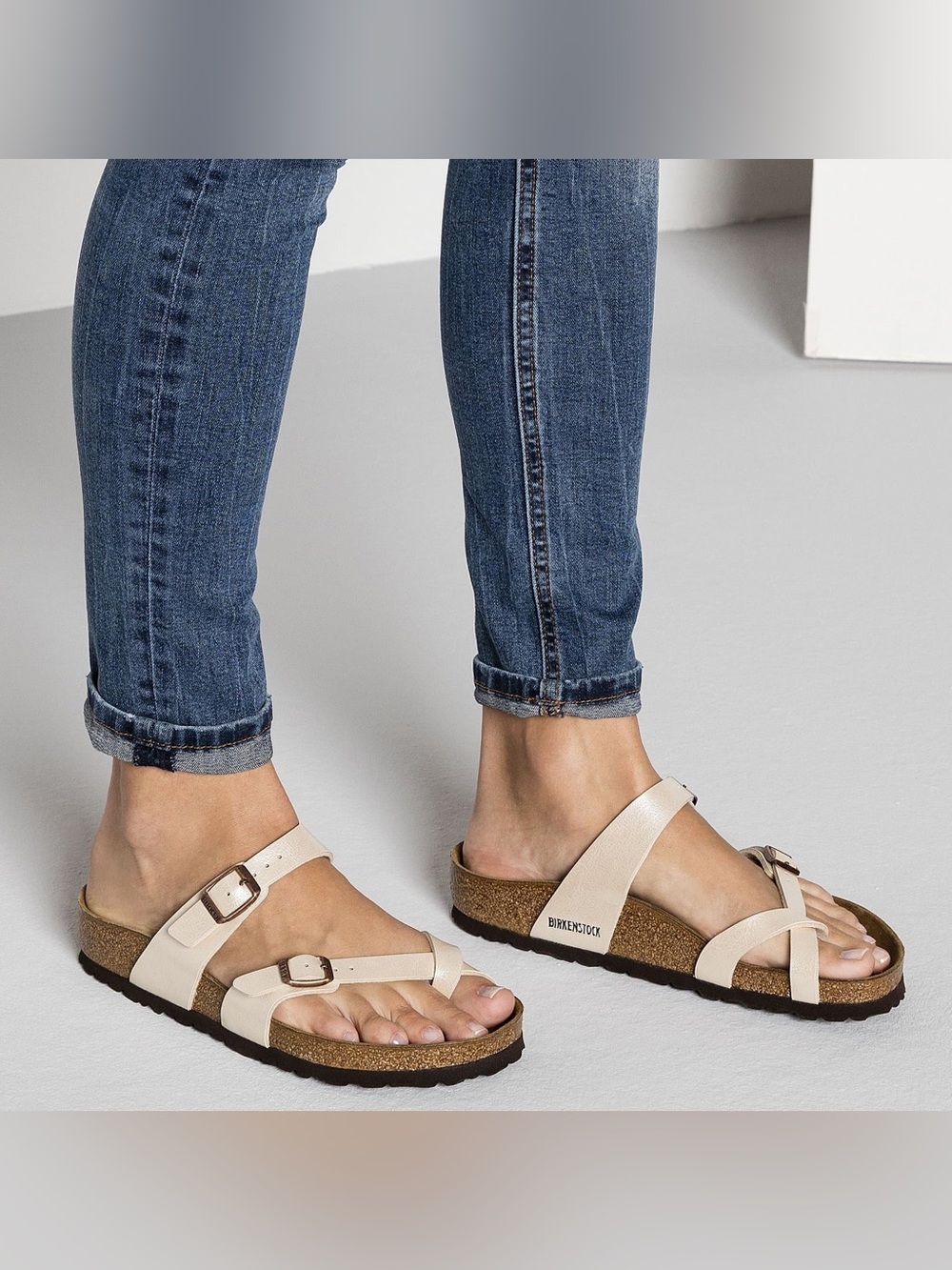 Birkenstock Mayari sandals in Pearl